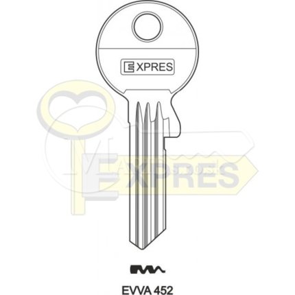 Kľúče Expres EVVA452