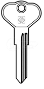 Kľúče Silca HU48 Fe