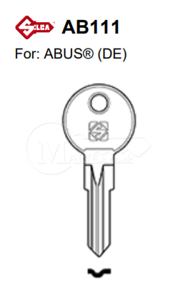 Kľúče Silca AB111