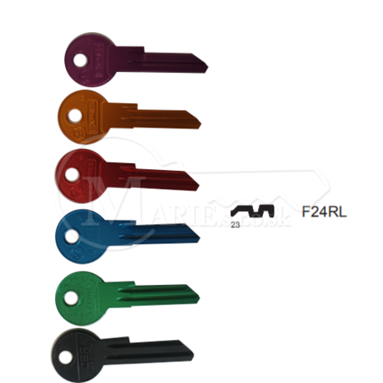 Klúče fareb. R23/F24RL MIX