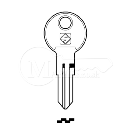 Kľúče Silca FB 103