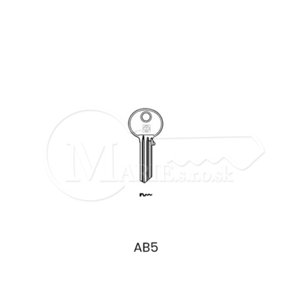 Kľúče Silca AB5
