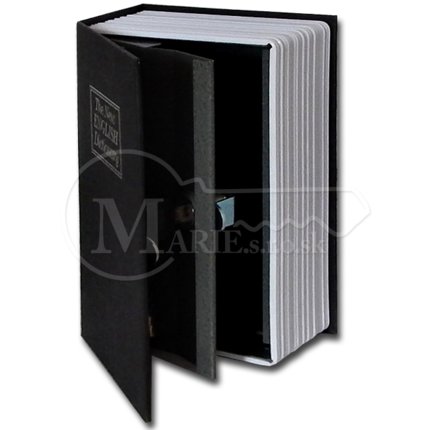 Trezor GRAMPUS kniha 240x165x55 čierny