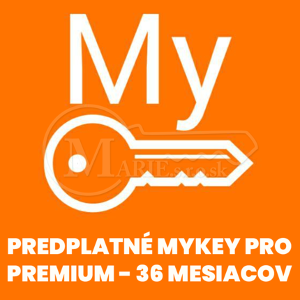 MyKeysPro Premium na 36 mesiacov
