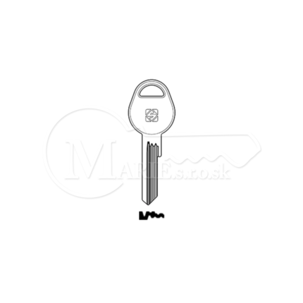 Kľúče Silca TOZ33R