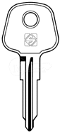 Kľúče Silca AU1R Fe