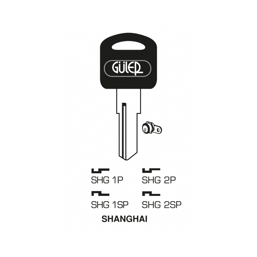 Kľúče GULER SHG-2P
