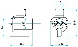 Zámok FAB 5100 3kl – Obrázok 2
