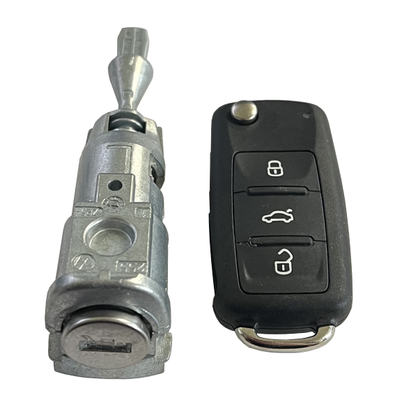 Zámok auto Škoda dvere + dialkove 3T0959753L