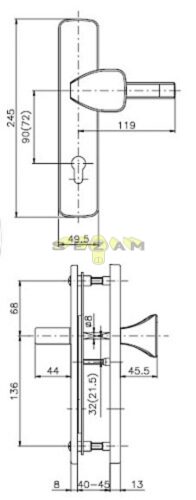 BK 802/92 ASTRA nerez - Image 2