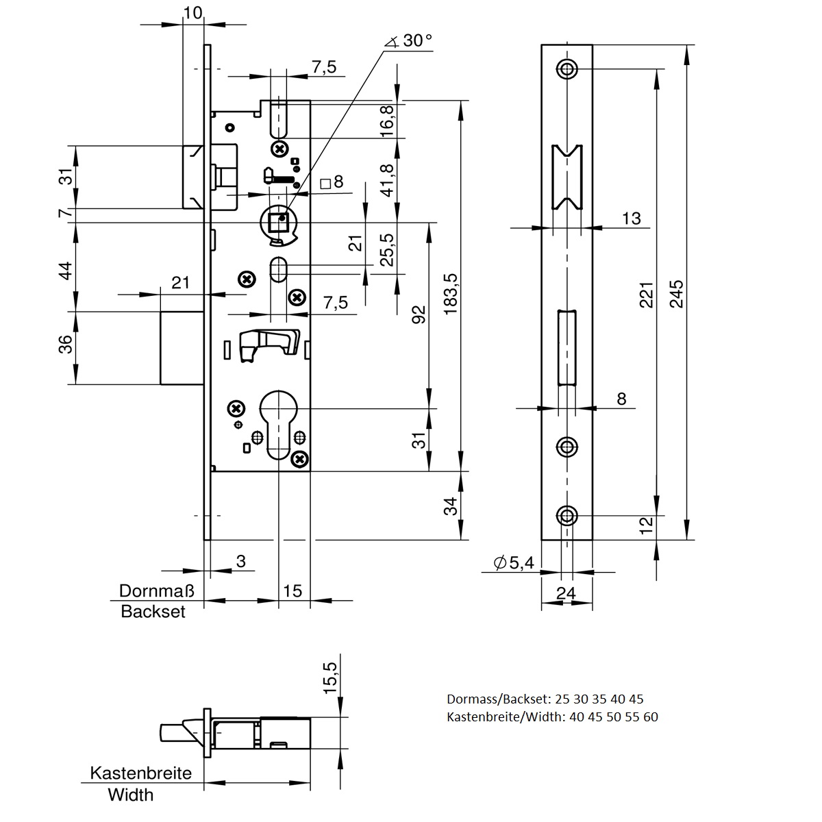 ZZ Wilka 1438 92/35/24x245x3 nerez 1438/000019/PL – Obrázok 2