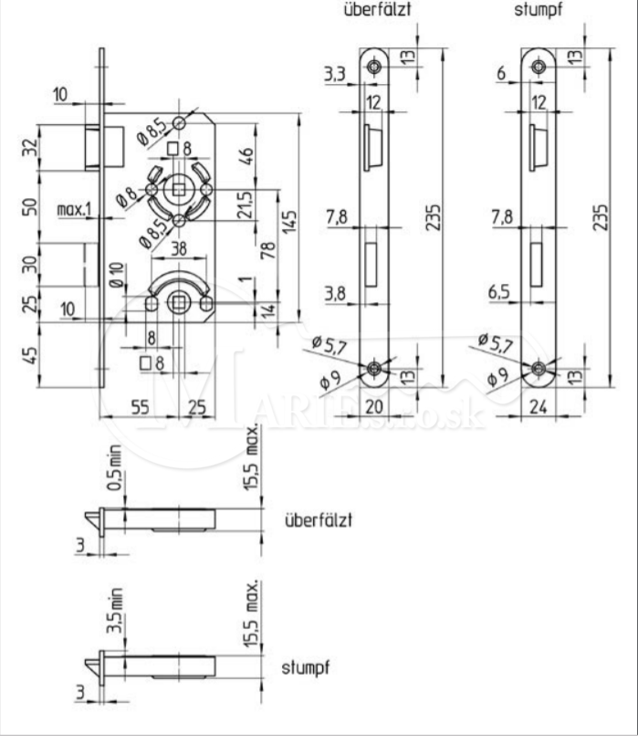 ZZ Wilka 1120 78/55/20 WC ľavý 1120/000019 – Obrázok 2