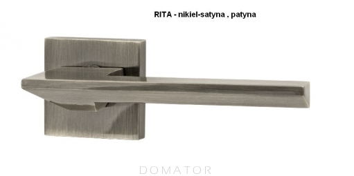 RITA K+K hranatý štít patyna