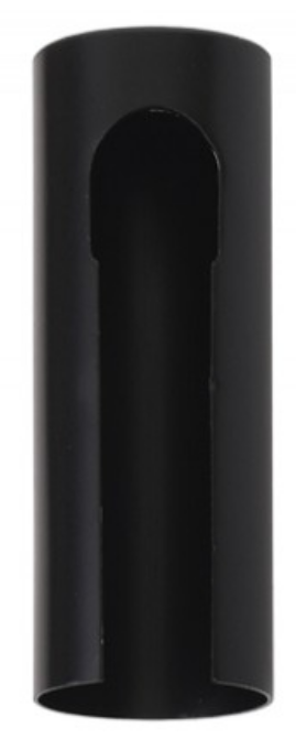 Krytka na záves 14mm čierna