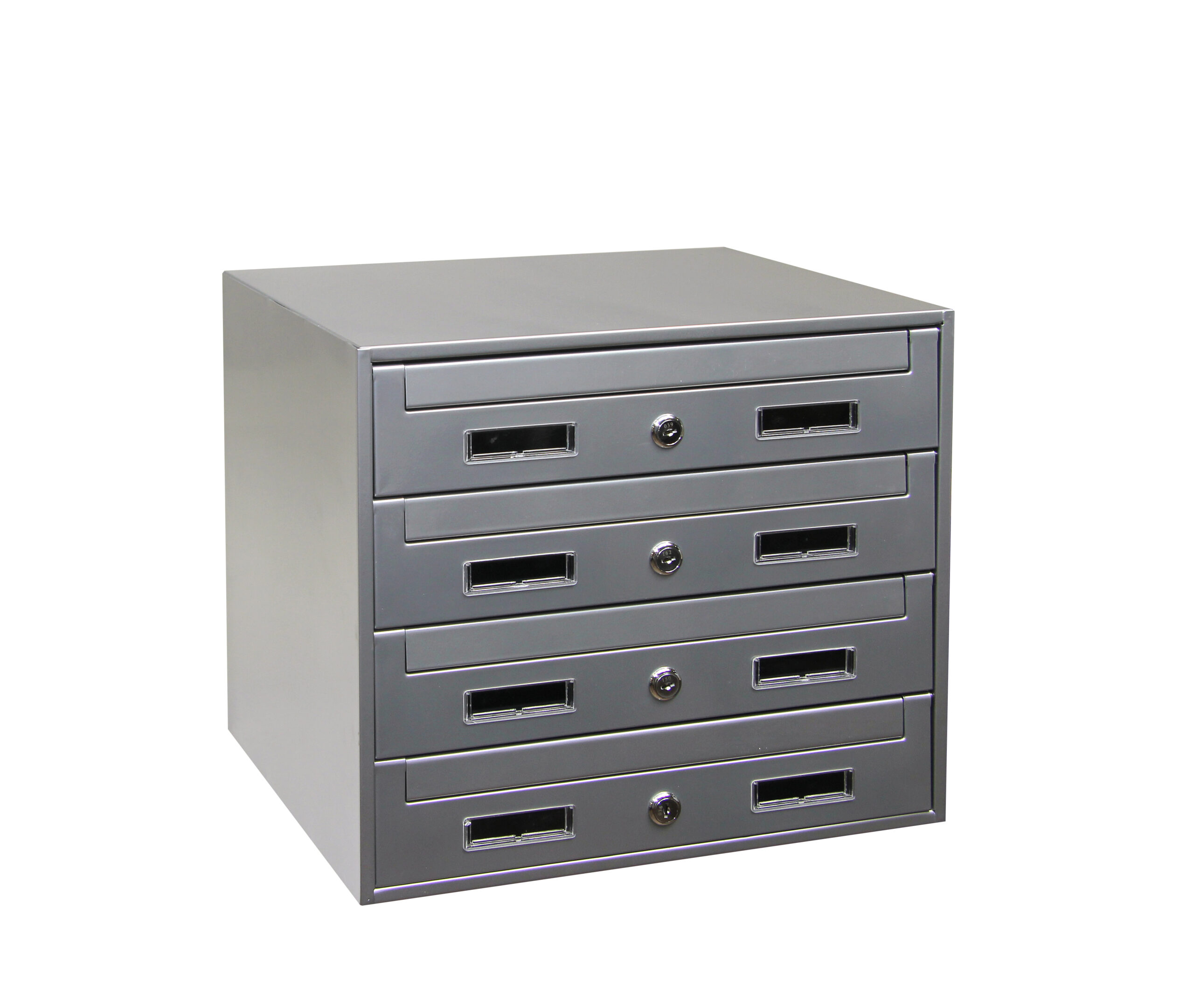 Schránka RI BK.02-4.S 350x400x300 strieborná