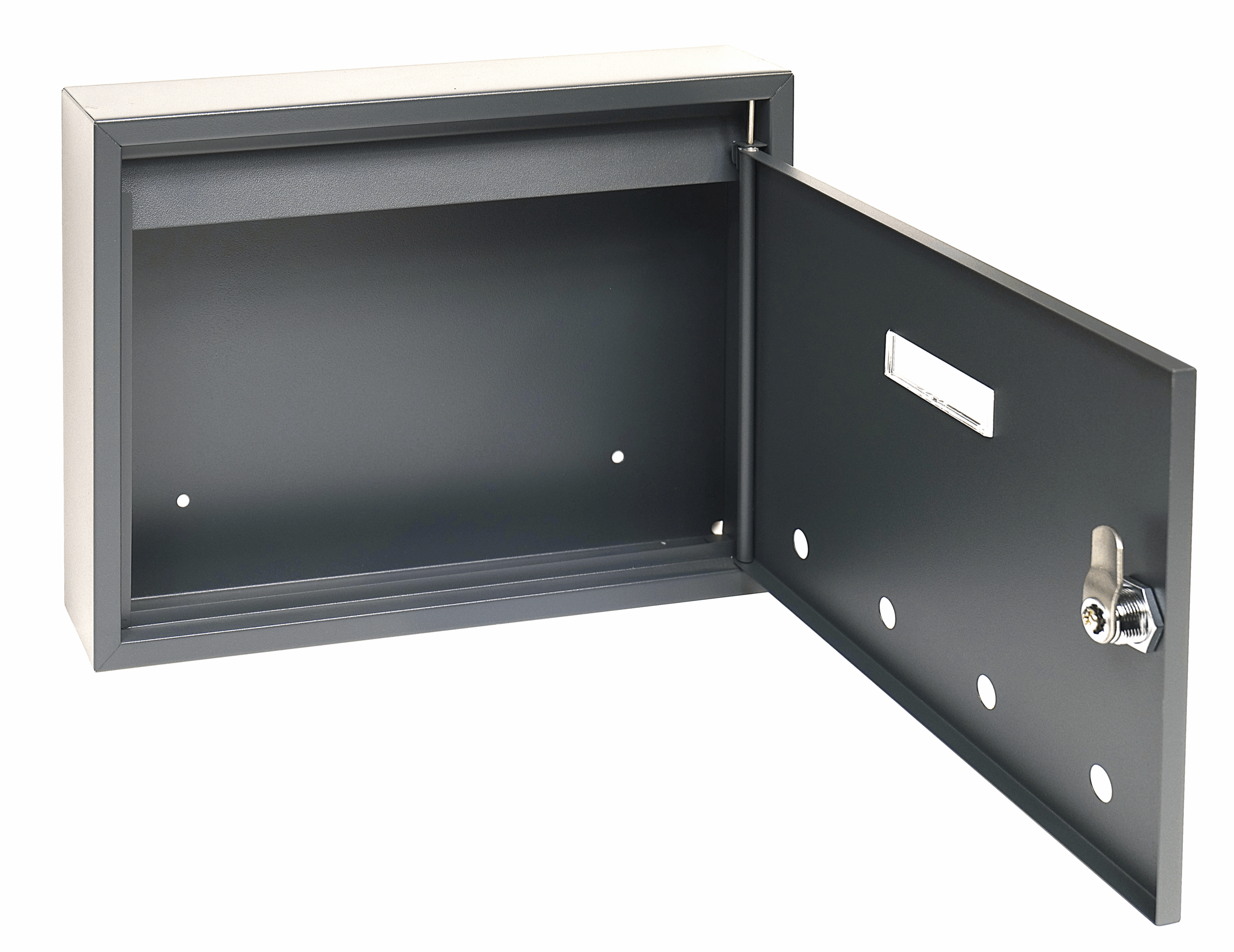 Schránka RI BK.24.D.AM 320x240x60 antracit – Obrázok 2