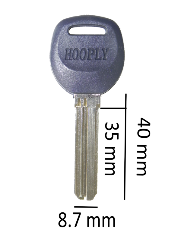 Kľúče čína HOOPLY 229 ľavý dražka 35mm