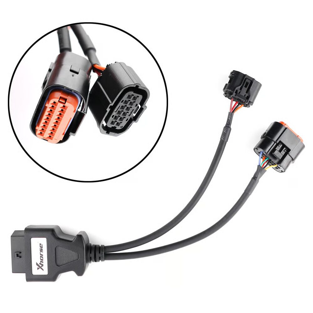 Xhorse XDKP92GL adaptér pre motorky Honda Yamaha – Obrázok 3