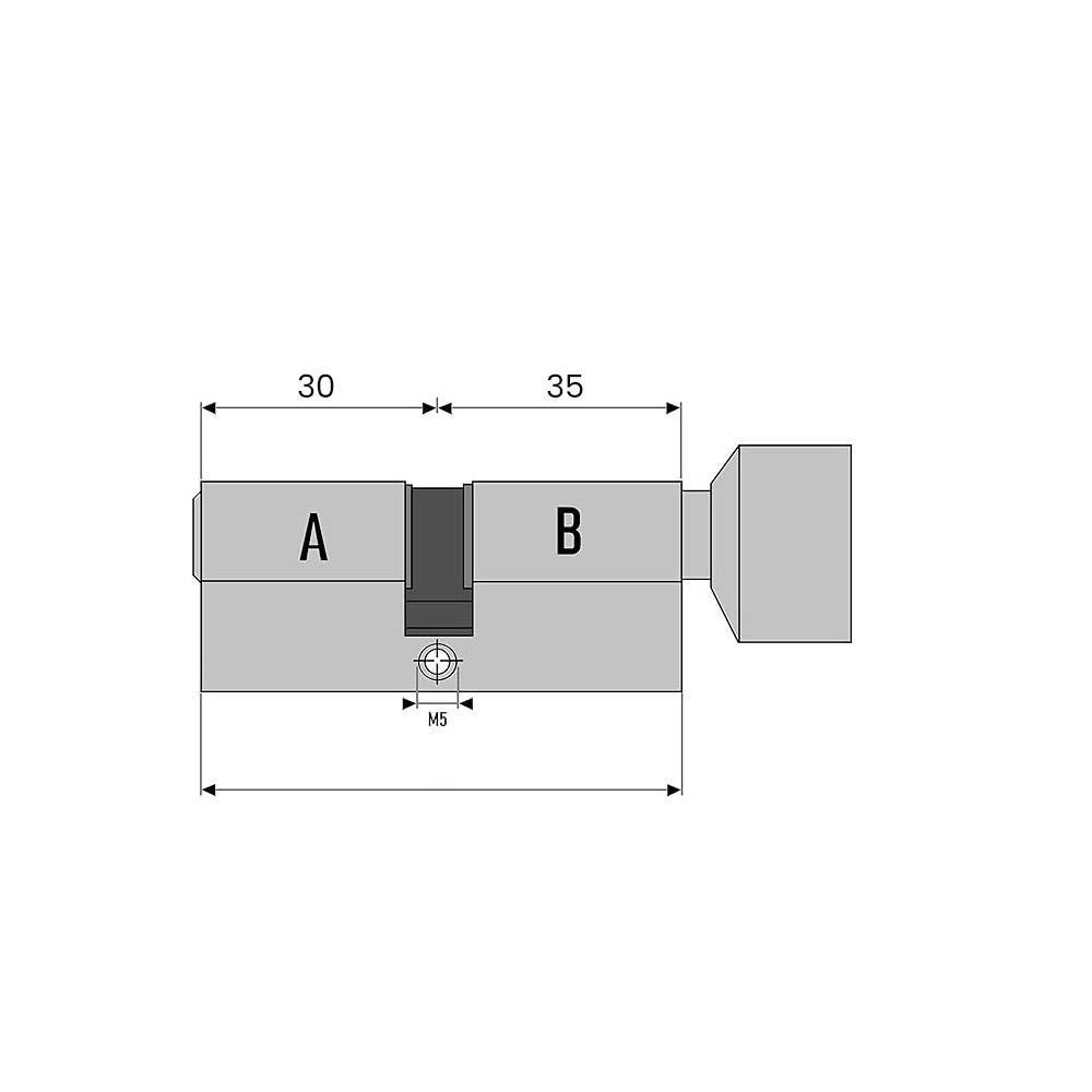 Vl MAUER NW4 30x35G / 31x36G 4kl NI gombík – Obrázok 2
