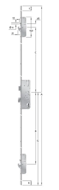 ZZ KFV AS2750 K+G 92/45/16x2170 automat B003 760/980 SLQ
