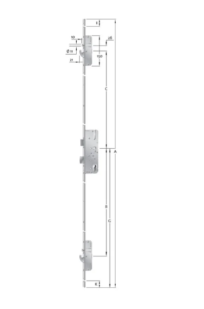 ZZ KFV AS2750 K+G 92/35/16x2170/8 automat B292 635/605 SLRQ